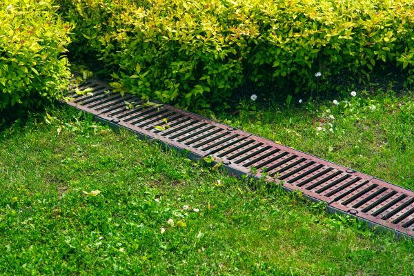 Yard Water Drainage Installation